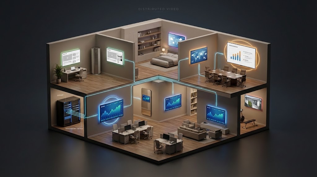 Residential Distributed Video Home Theater Grande Prairie